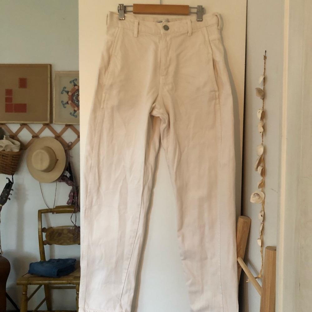 Zara Emel tapered trouser jean